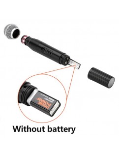 PGX-58 VHF Wireless Microphone System Dual Handheld 2 x Mic Cordless Receiver Black